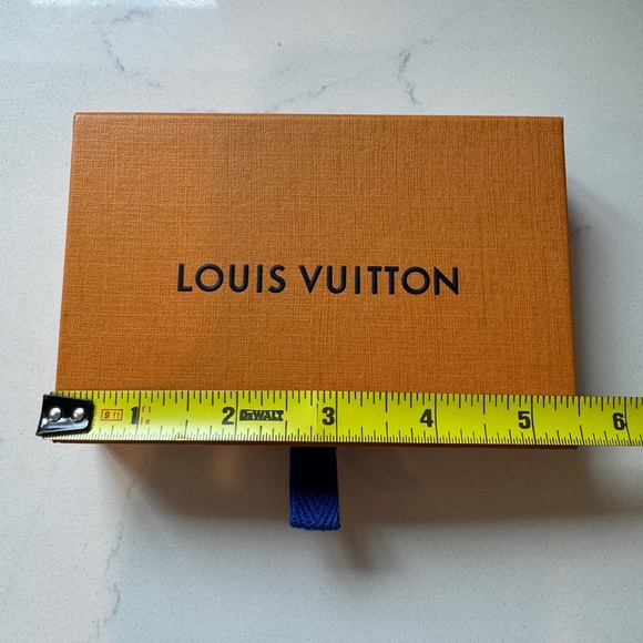 Louis Vuitton | Accessories | Louis Vuitton Orange Accessory Box With ...